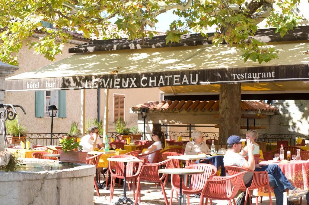 Le Vieux Château Aiguines Exterior foto