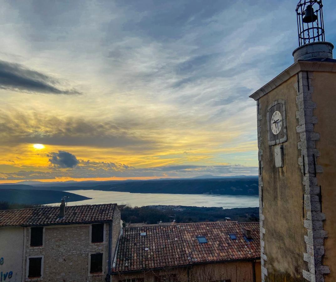 Le Vieux Château Aiguines Exterior foto